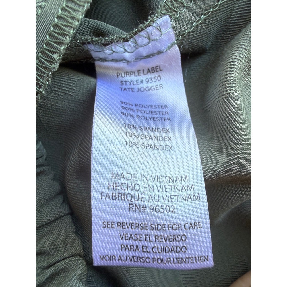 Healing Hands Purple Label Tate jogger scrub pants XL green camo nurse dr - Picture 8 of 9